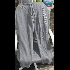 Size women's XS Gray Hollister Sweatpants, lowrise, comfy, lounge, bottoms